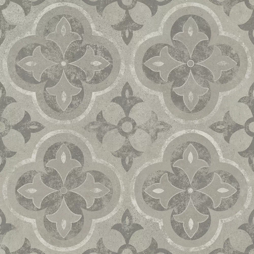 Керамогранит SL4R093 Soul пэчворк серый 42x42