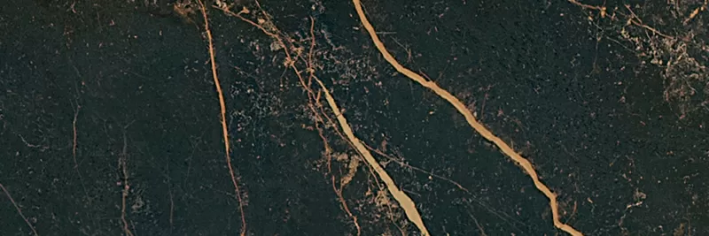 Керамогранит 240033 Marble Nero S.Laurent Lappato Rect. 19,5x58,5
