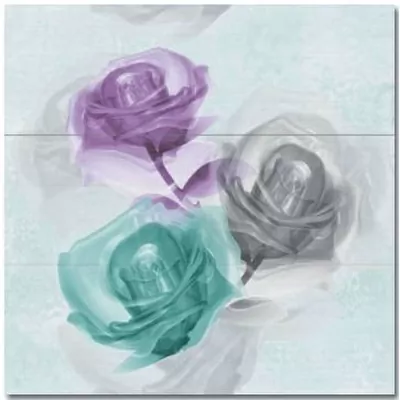 Плитка Composicion Rosas AMT 3pzs 75x75