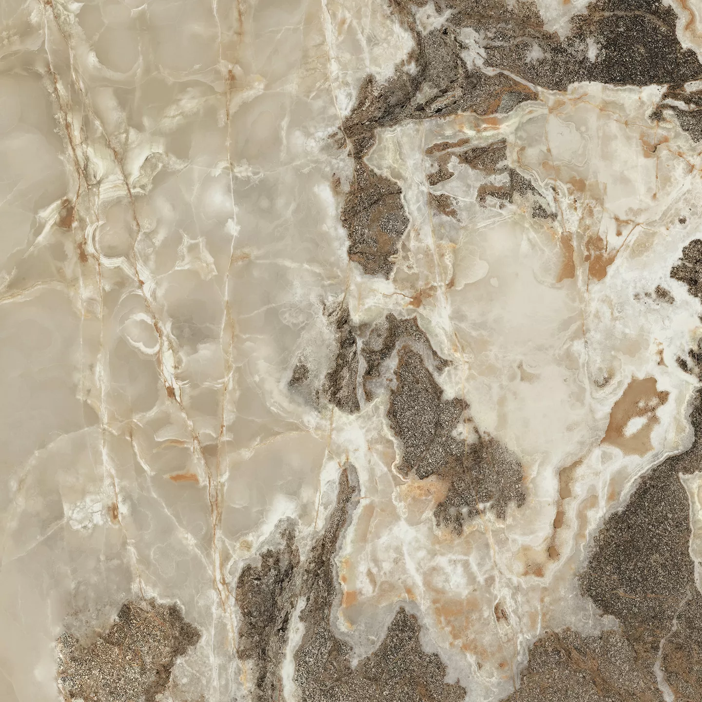 Керамогранит 765477 Onyx&More Golden Blend Satin Ret 60x60