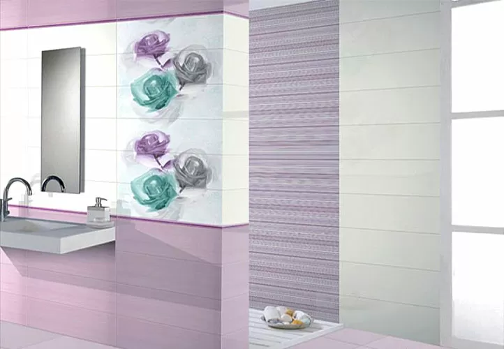 Плитка Composicion Rosas AMT 3pzs 75x75