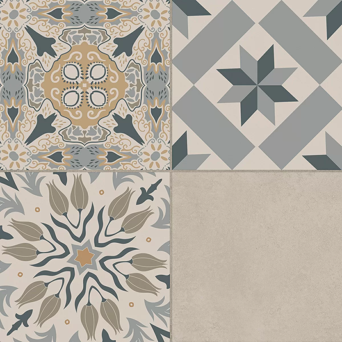 Керамогранит JA02 Jam Blue Неполированный 40,5x40,5х8