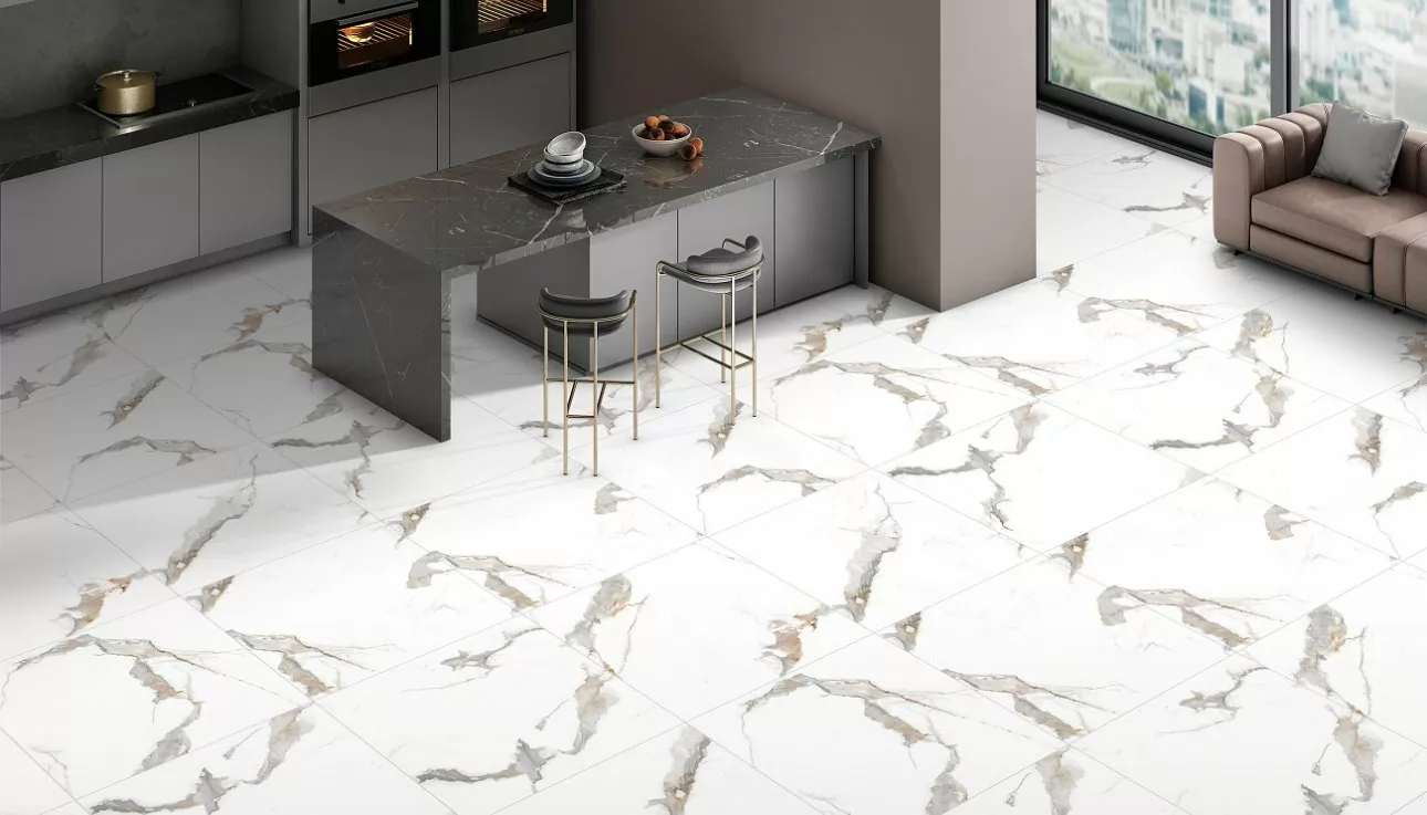 Керамогранит Statuario Blond 80x240