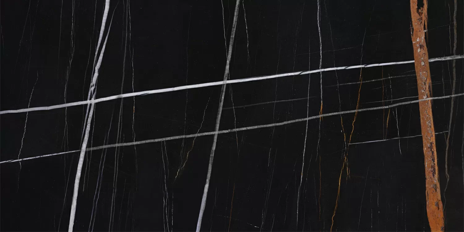 Керамогранит K-1004/MR Marble Trend Nero Dorato 300x600x9