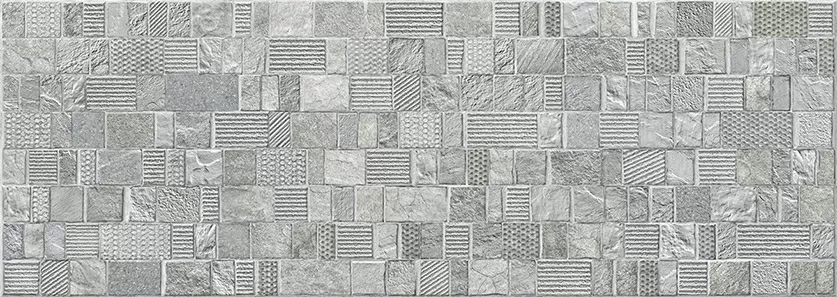 Плитка 506801101 Commesso Grigio Piazze 25,1х70,9