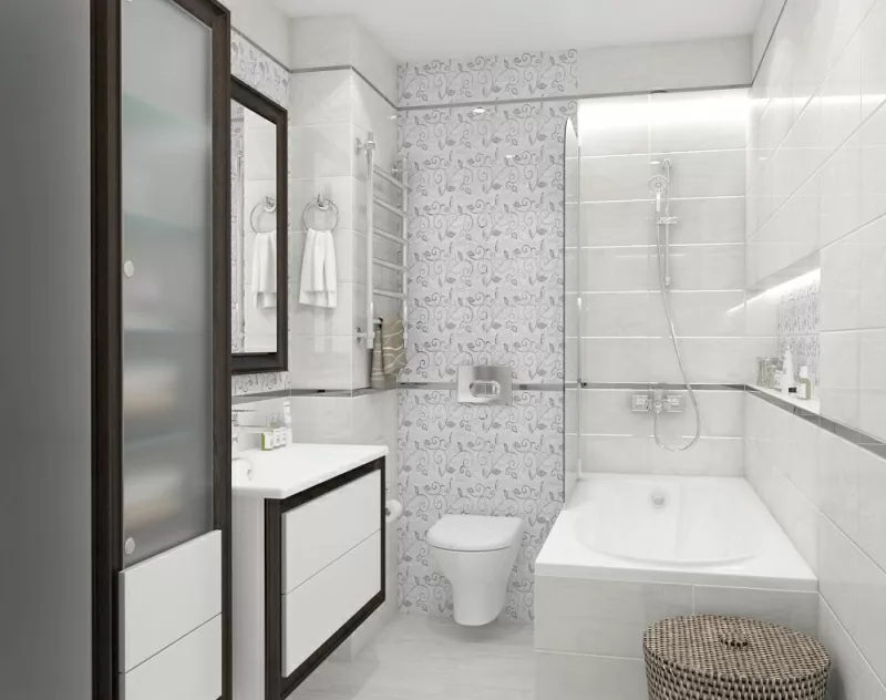 Керамогранит Frame белый 40х40