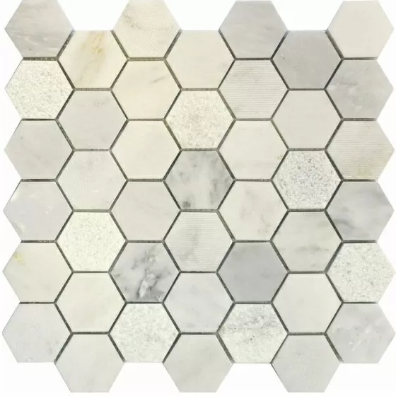Мозаика QS-Hex003-3f-48P/10 30,5*30,5