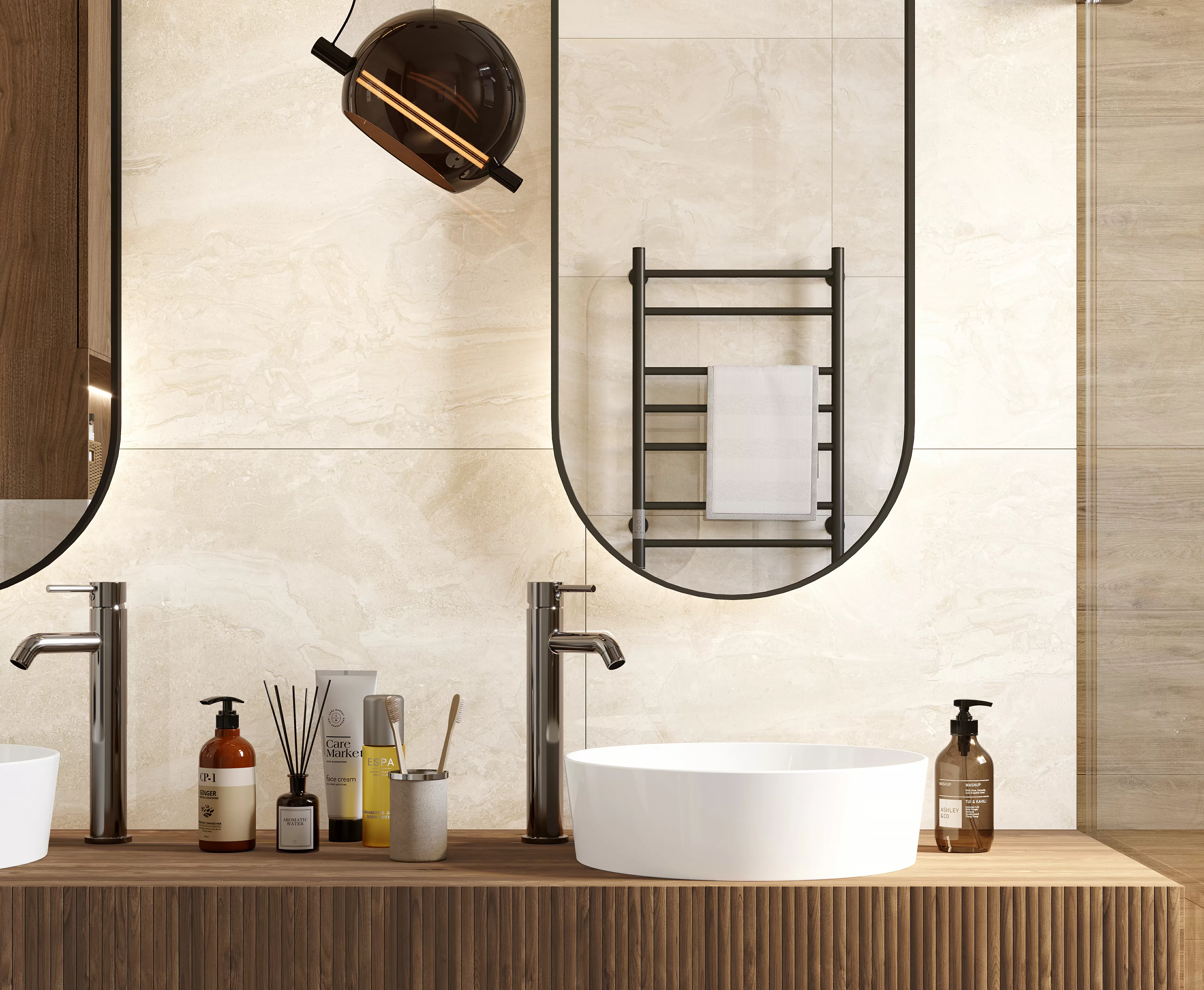 Керамогранит LP6060G0101R Polaris Beige бежевый матовый карвинг 59,5х59,5