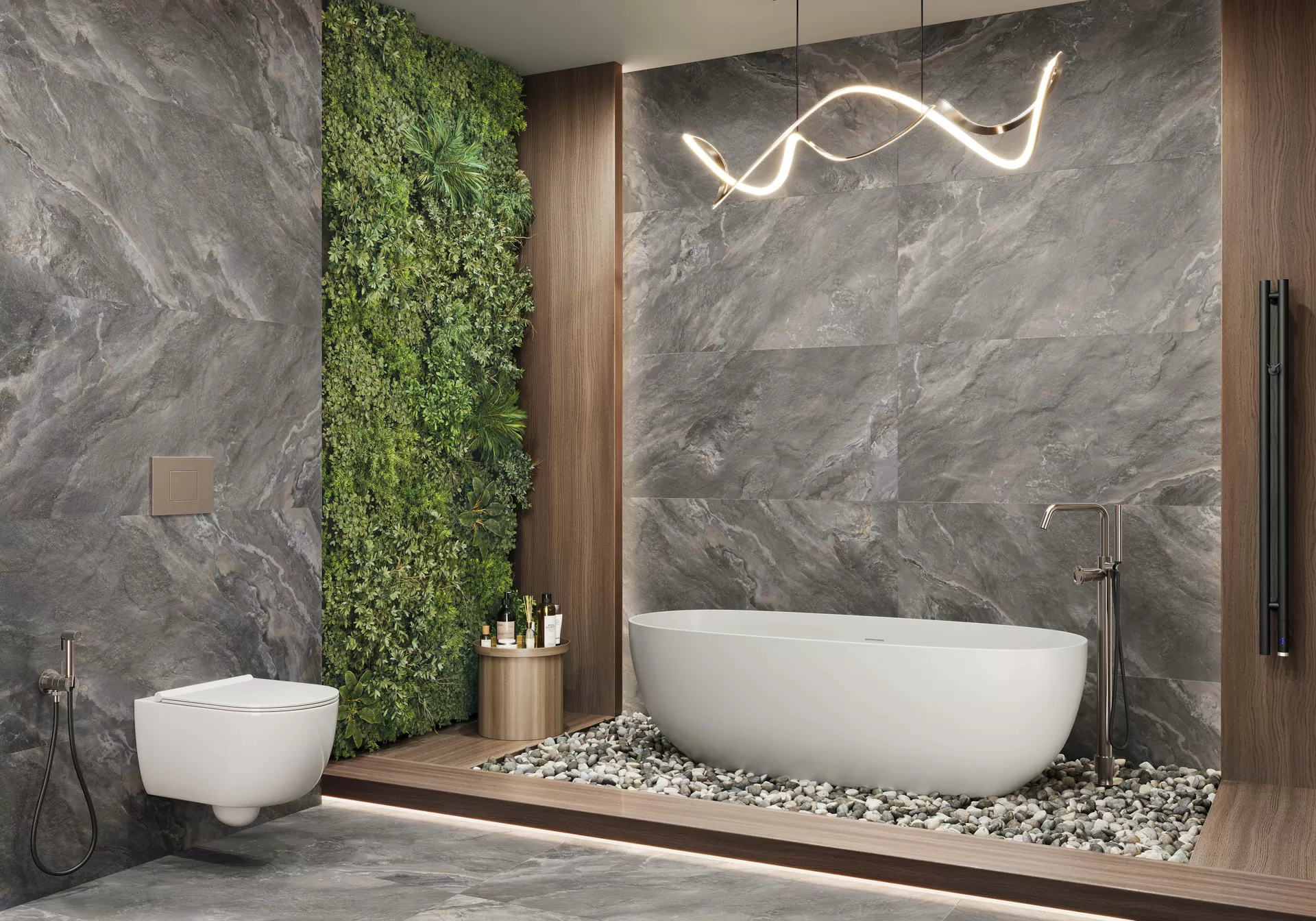 Керамогранит 60120RGE31M Argenta Bronze матовый карвинг 600x1200x7