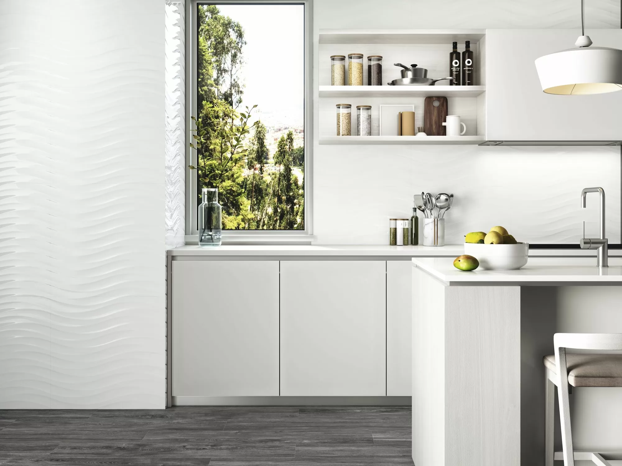 Плитка Blanco Brillo Dune 30x90