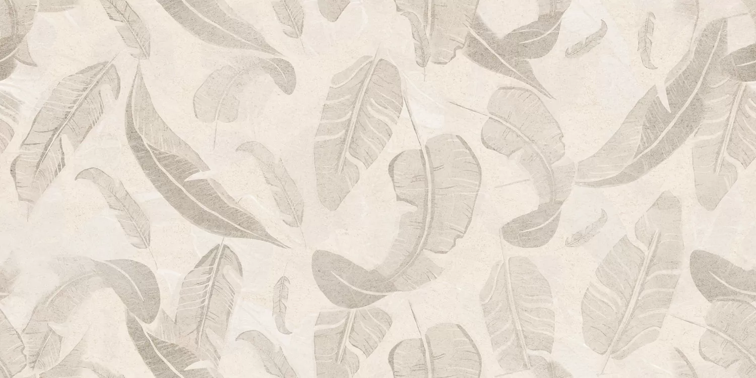 Керамогранит Lime Stone Decor Ivory Porsh Carving 60x120