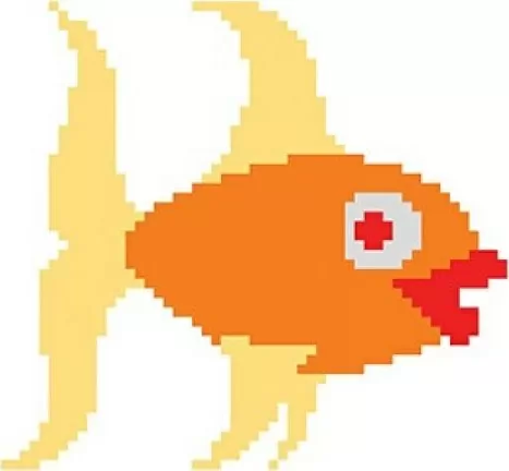 Мозаика SD-155 Porcelain Mosaic Design Fish 5x5 (270x270)