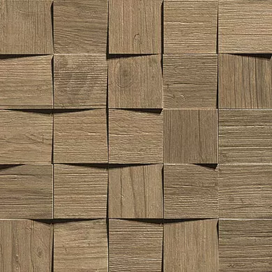 Керамогранит AMV8 Axi Brown Chestnut Mosaico 3D 35x35