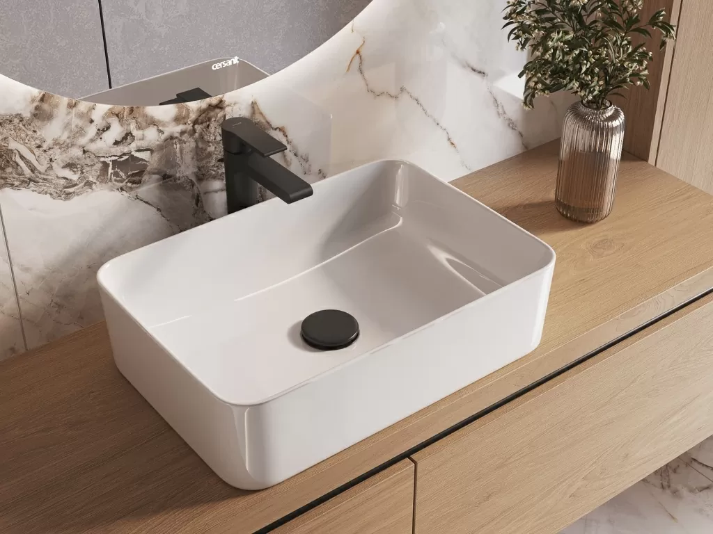 Керамогранит 17420 Crema полированный белый ректификат 60x120