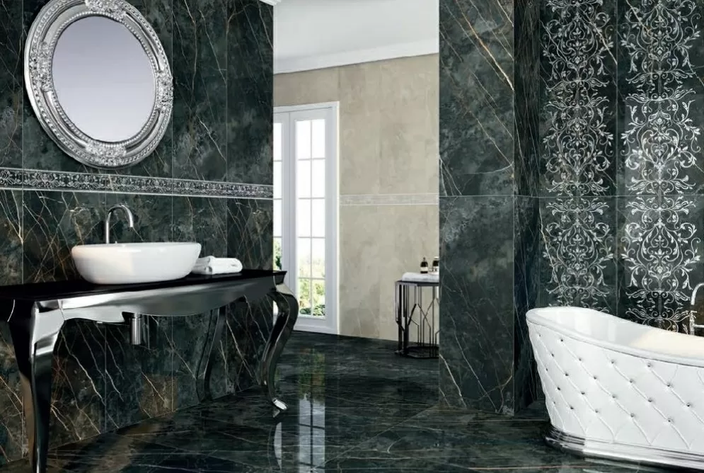 Керамогранит 1320 NEGRO PULIDO RECT. 48*128