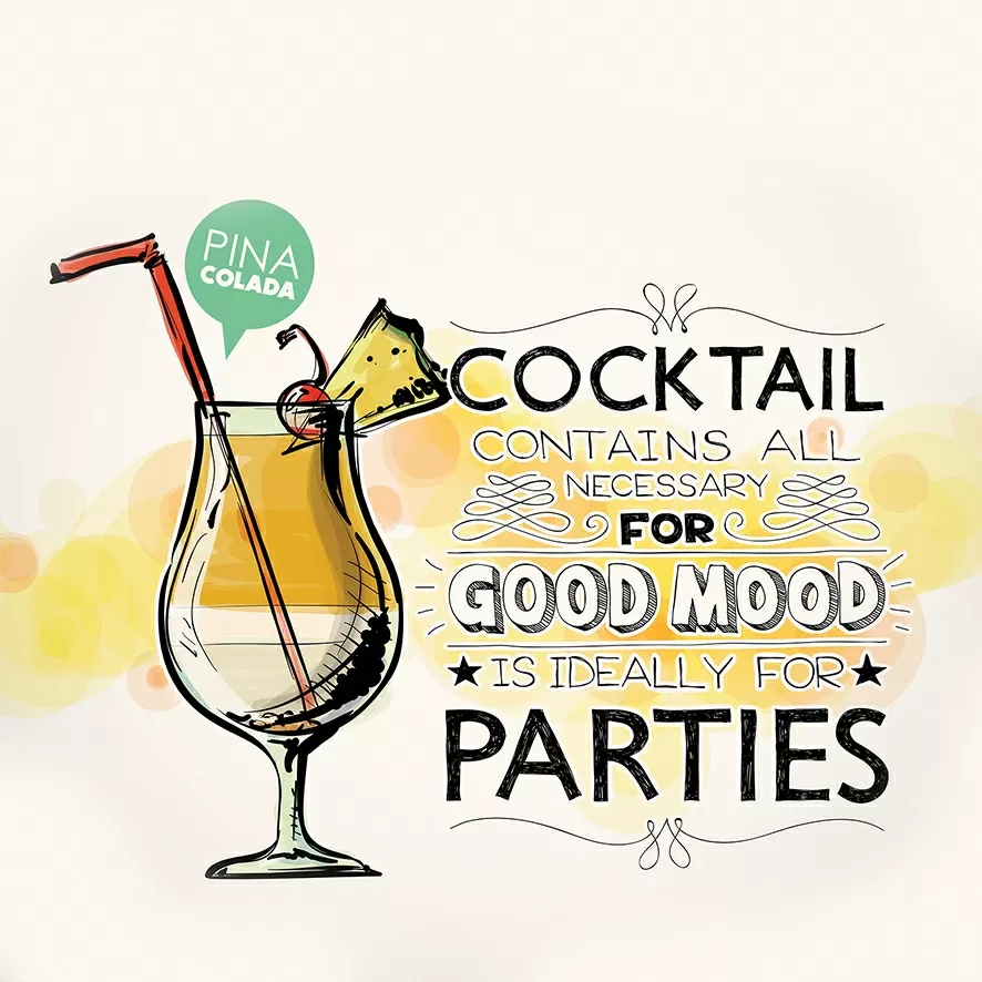 Плитка Декор Cocktail 2 15х15