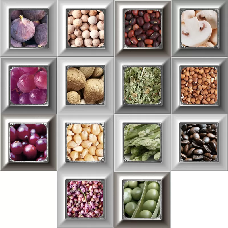 Плитка Decor Mix 14 pz Cube Cold Kitchen 10x10