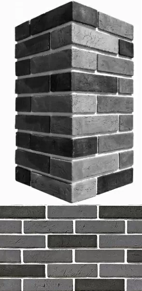Искусственный камень 353-85 Терамо брик Design угол 9x20,5x5.5