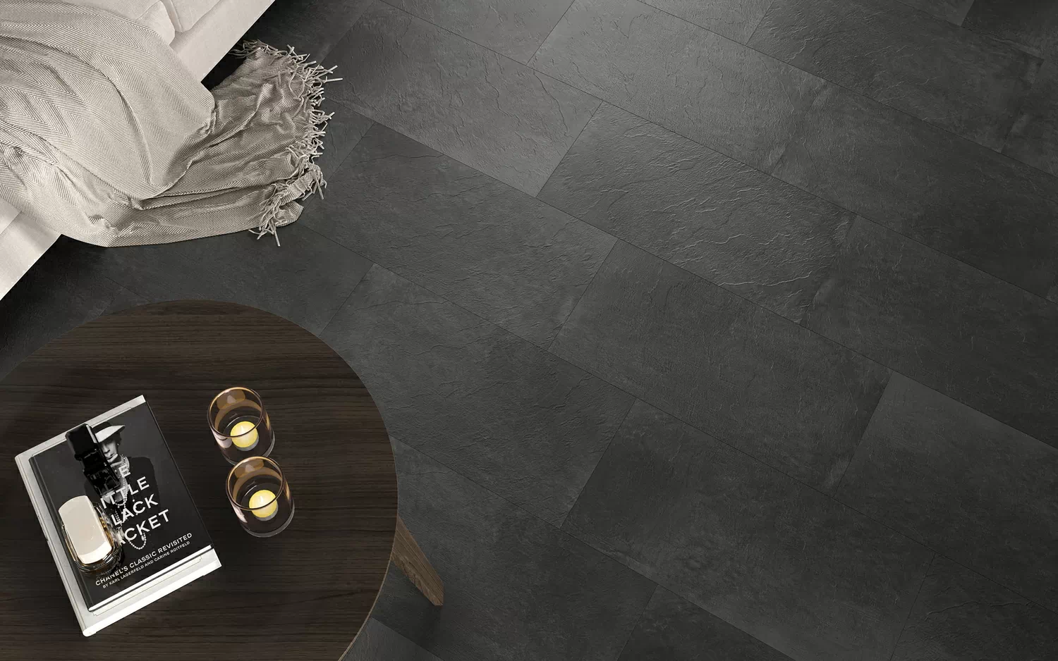 Керамогранит C-SF4L402D Slate темно-серый 29,7x59,8