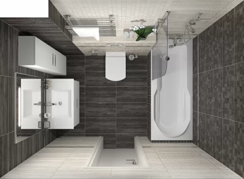 Керамогранит Timber коричневый 30х60