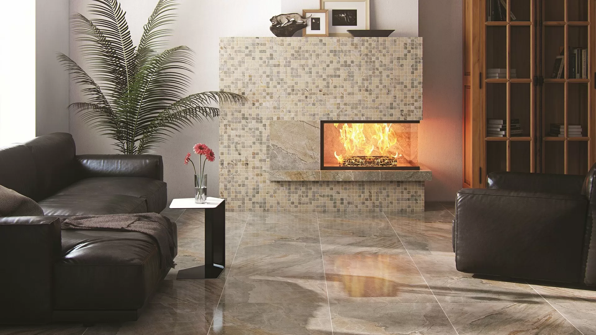 Керамогранит K-103/LR/p01 GENESIS GREY LR 7,6х60