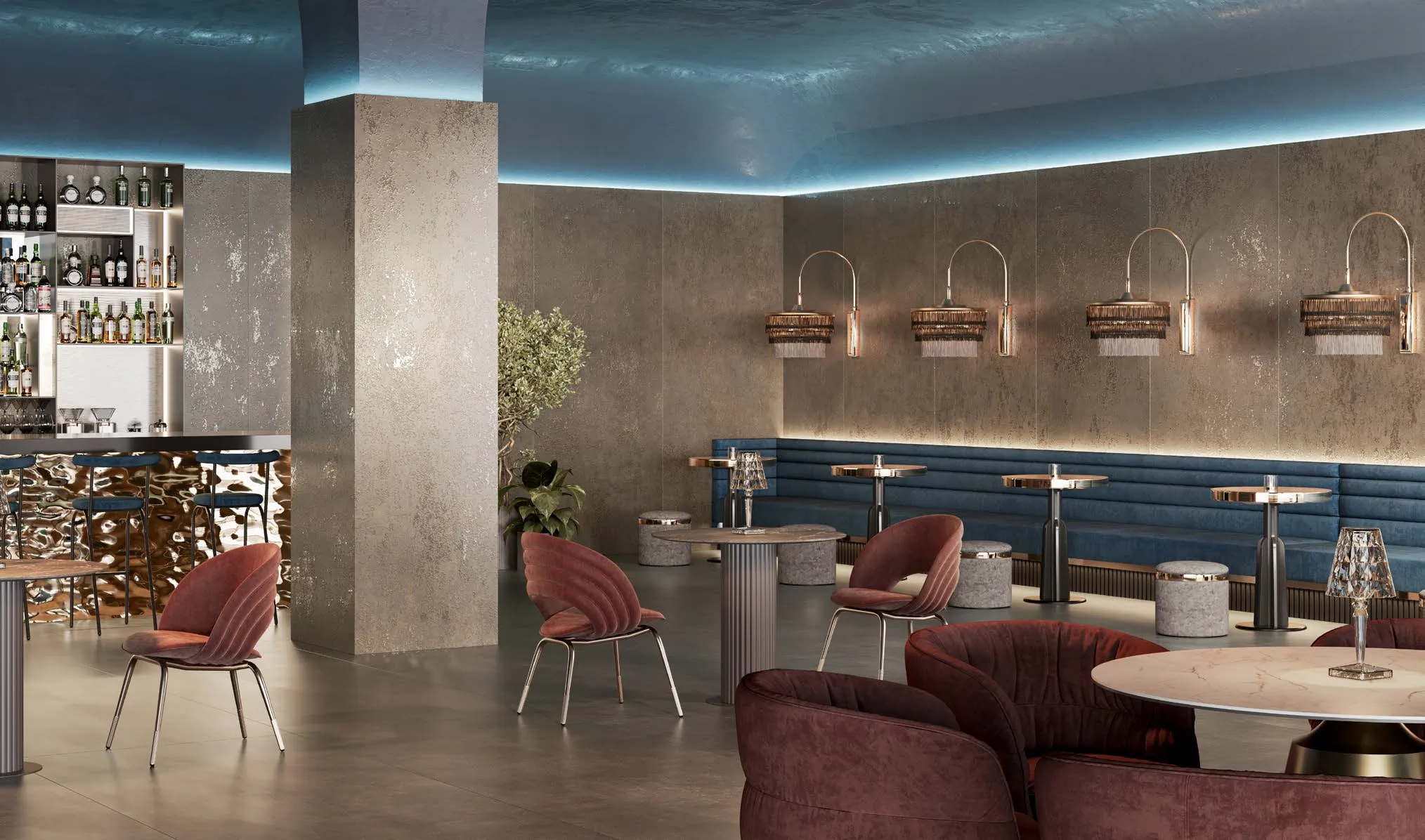 Керамогранит SG074902R Нестос серый светлый лаппатированный обрезной 119,5x320x1,1