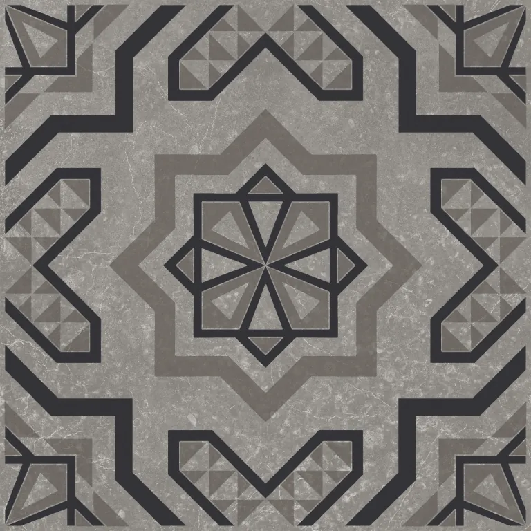 Керамогранит KMD3STA048GN Декор Касабланка серый матовый 20x20x0,8