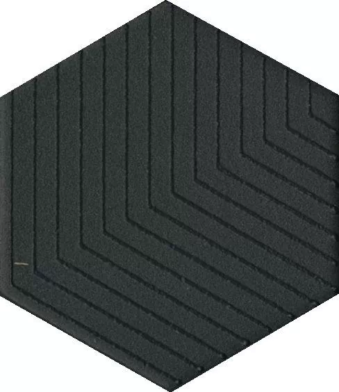 Керамогранит OS/B241/63001 Декор Агуста черный 6х5,2