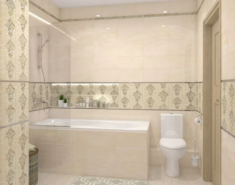 Керамогранит Frame белый 40х40