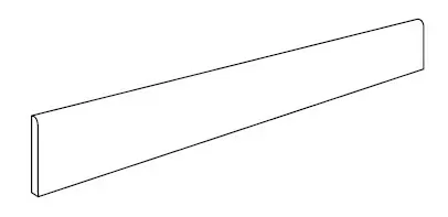 Керамогранит 610130004539 Thesis Light Battiscopa/Тезис Лайт Плинтус 7.2X60