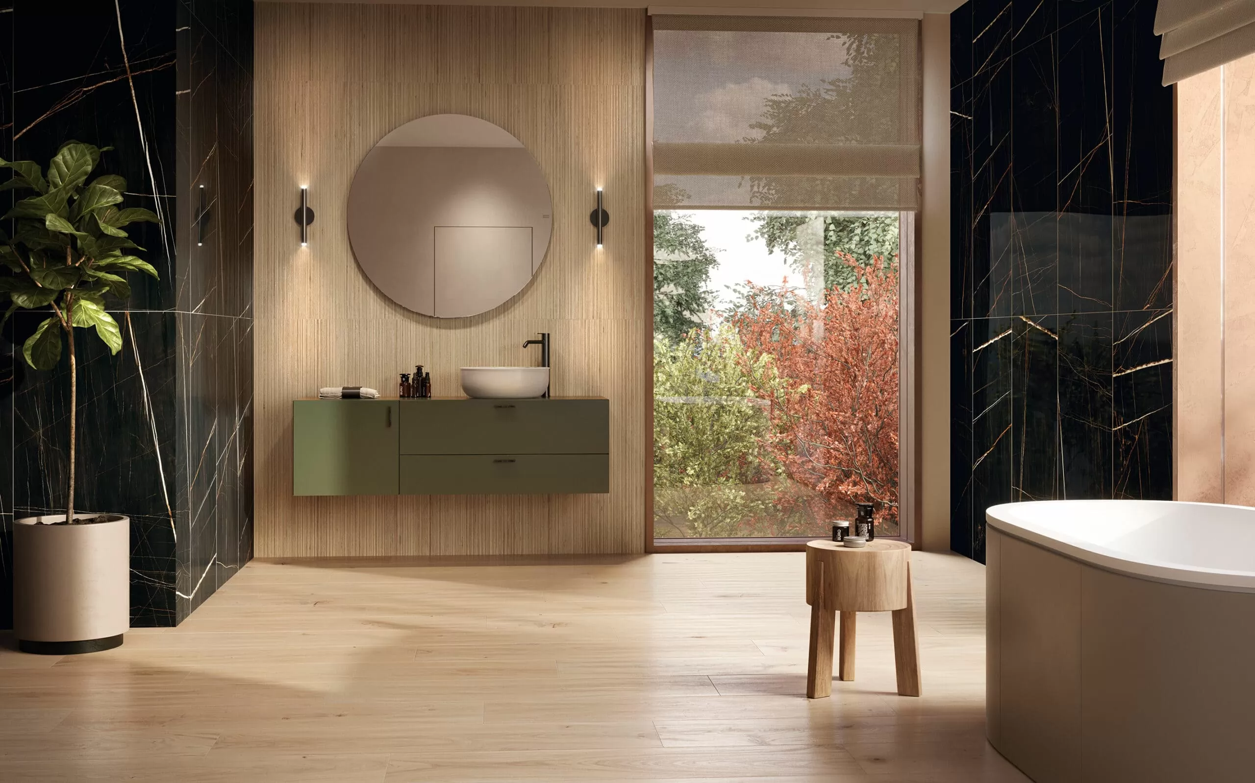 Керамогранит 196041 Parkett Linz Satin Rett 20x120