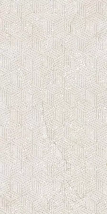 Керамогранит 779339 Stone Life Cubes Cotton Matte Ret 6mm 60x120