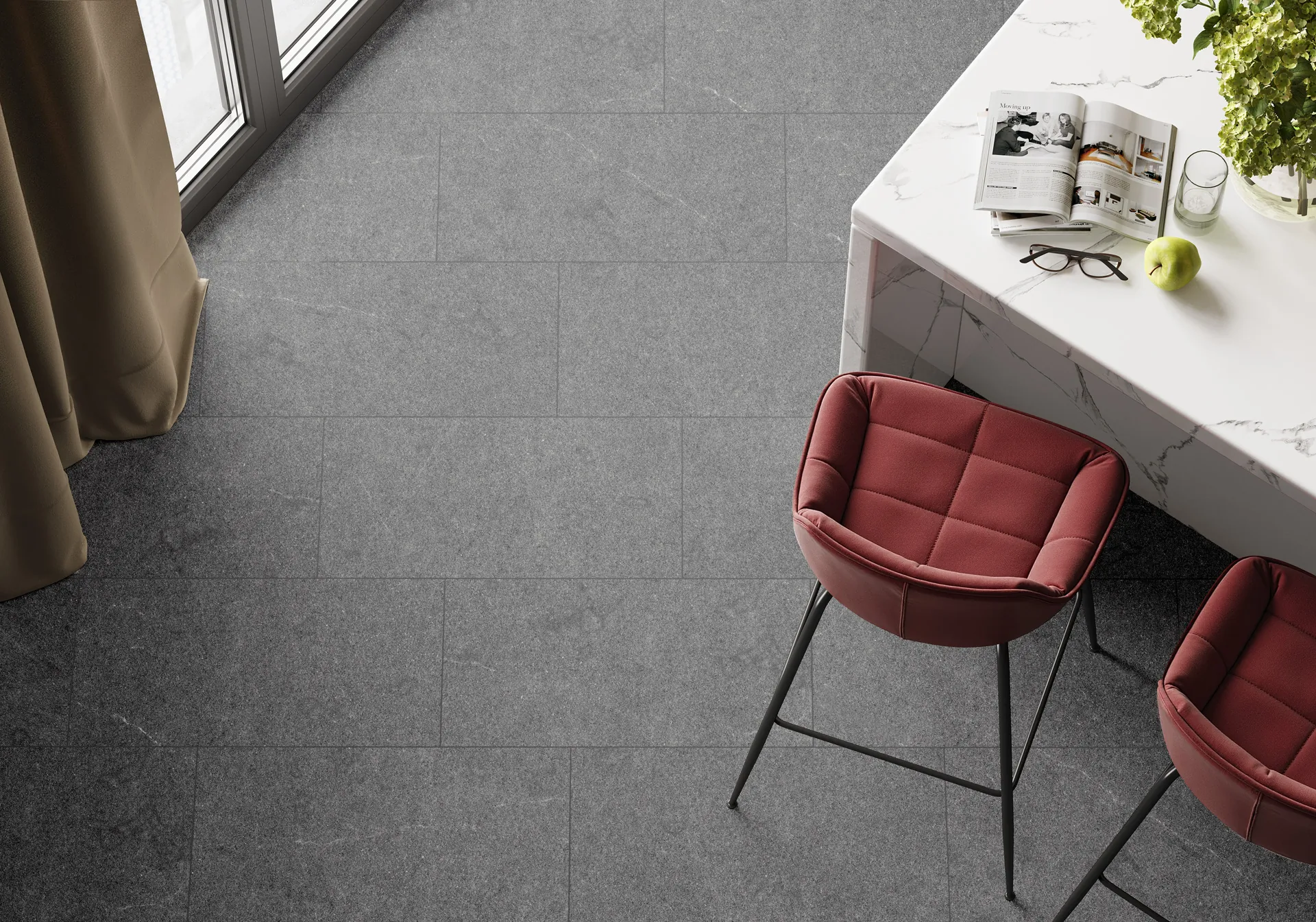 Керамогранит GP36GRS25 Gresse Graphite матовый 300x600x8