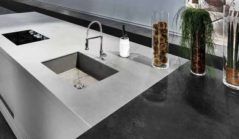 Керамогранит LAMF006556 Calce Grigio 1000x3000x5.6