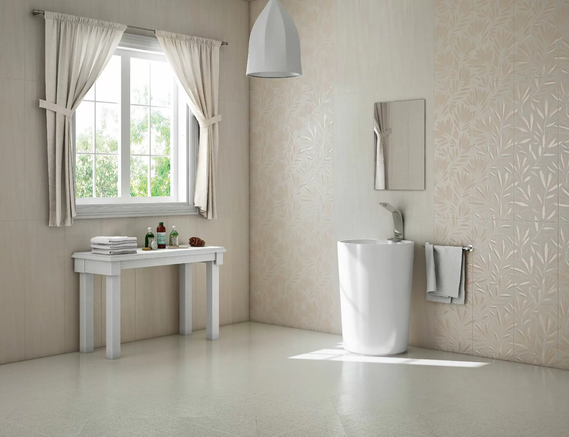 Плитка Pav. Base Lined Ivory 60x60