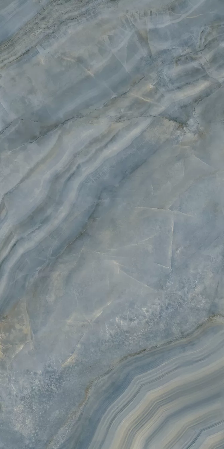 Керамогранит SG597622R Ониче голубой лаппатированный обрезной 119,5x238,5x0,9