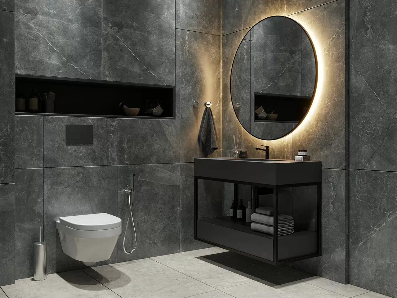 Керамогранит NS612NTT9026L Slate Grey 60x120