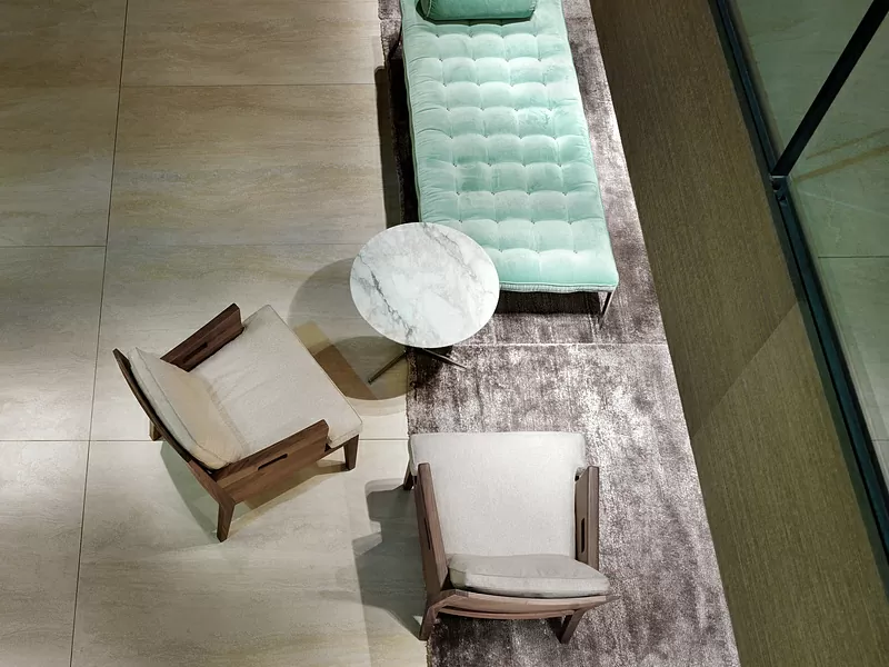 Керамогранит LAMF009795_IT I Naturali Ceppo Di Brecciola Avorio Bocciardato 5.6mm 100x300