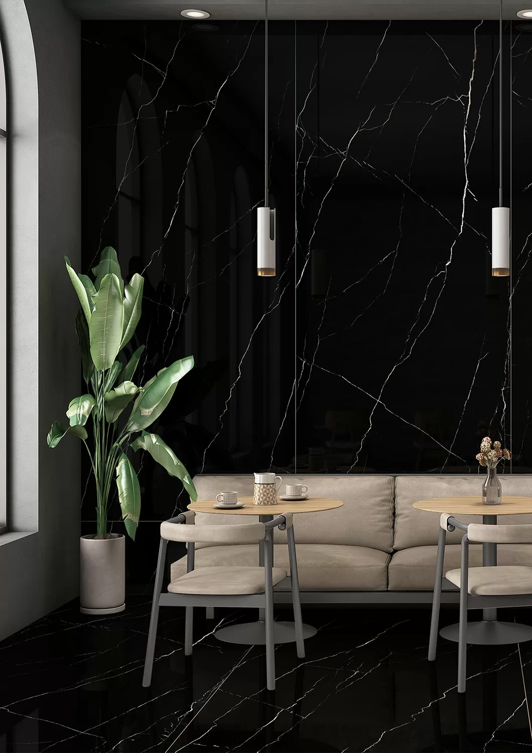 Керамогранит Tundra Gris Luminous HG 2800х1200х6