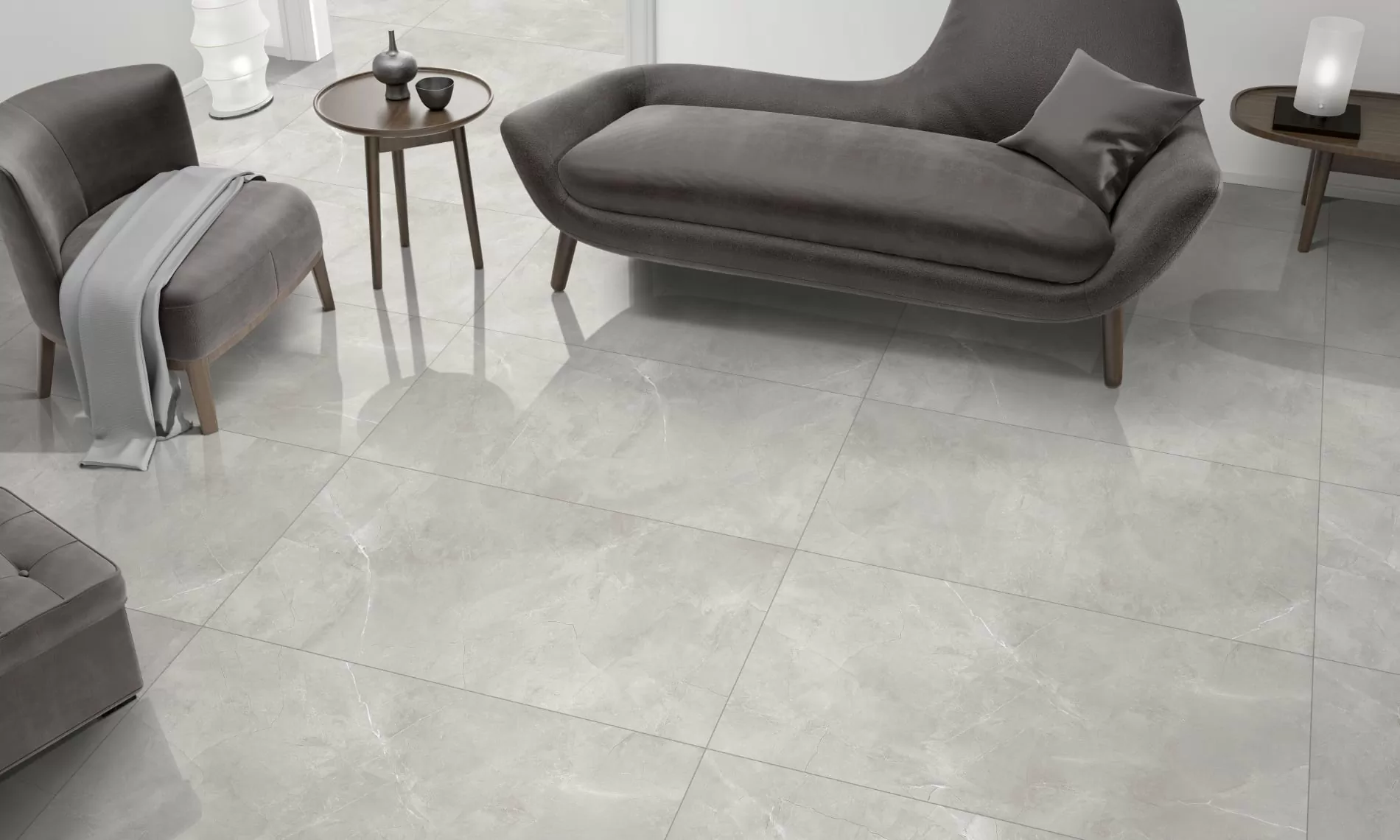 Керамогранит Alcor Grigio Polished 60x120