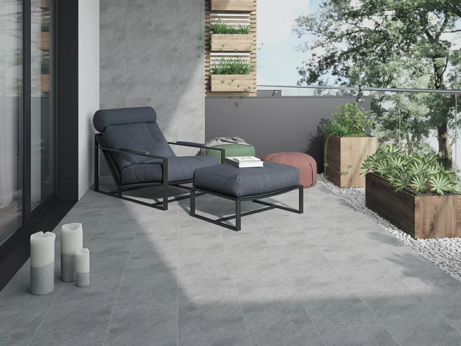 Керамогранит C-OB4L092D Orion серый 29,7x59,8