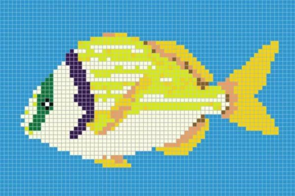 Мозаика Панно PEZ HAPPY 1902x951 (на сетке)