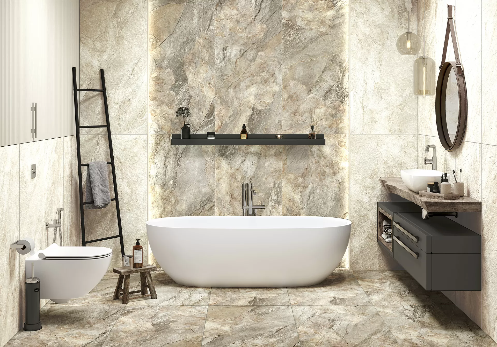 Керамогранит D12062M Slate Brown 600x1200x9.5