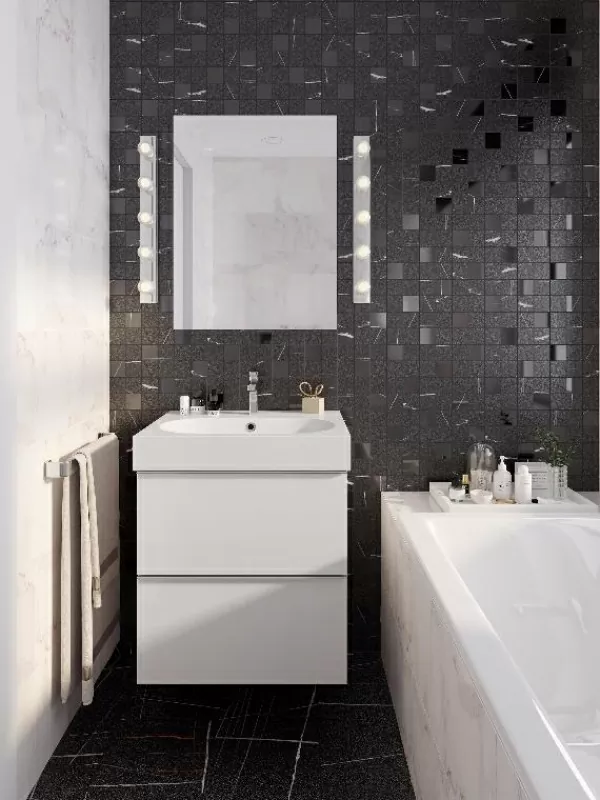 Керамогранит K-1004/MR Marble Trend Nero Dorato 300x600x9