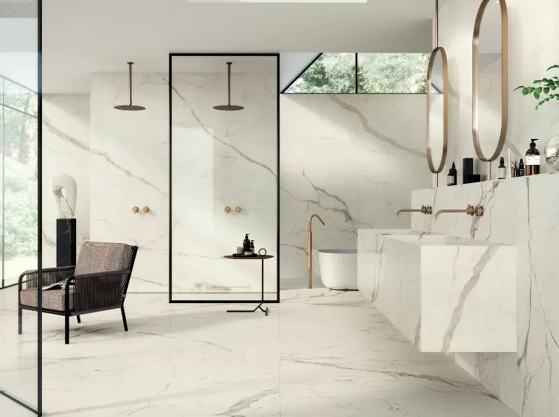 Керамогранит A4RJ Marvel Statuario Supremo Lappato 120x240