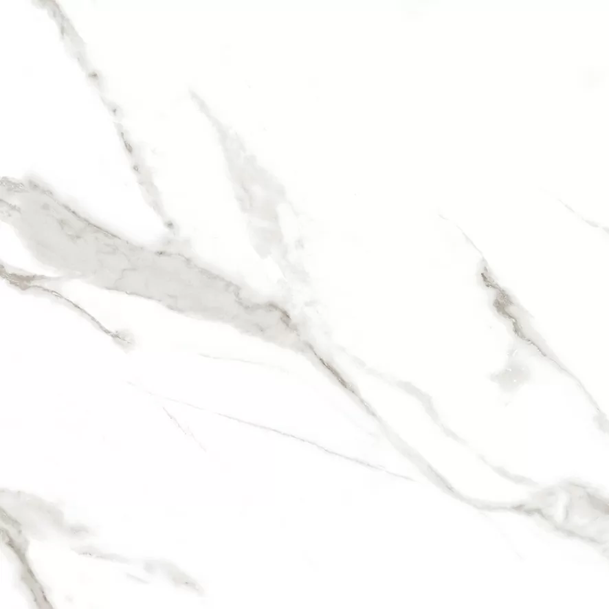Керамогранит Calacatta Sharp Silver Белый Полированный 60х60