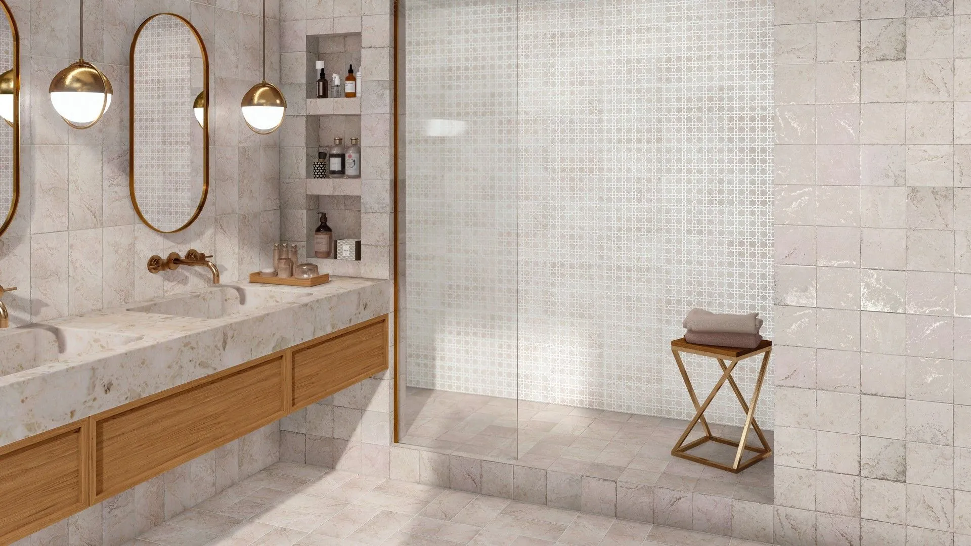 Керамогранит PT03685	Decor Travertine Gallia 15x30