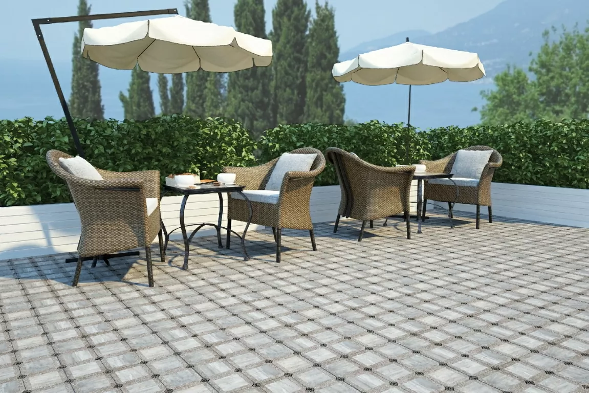 Керамогранит C-BE4R012D Bergamo бежевый 42х42