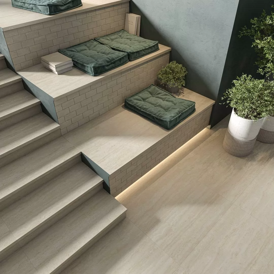 Керамогранит SG850990R/8BT Плинтус Сан-Марко серый светлый матовый обрезной 80x9,5x0,9