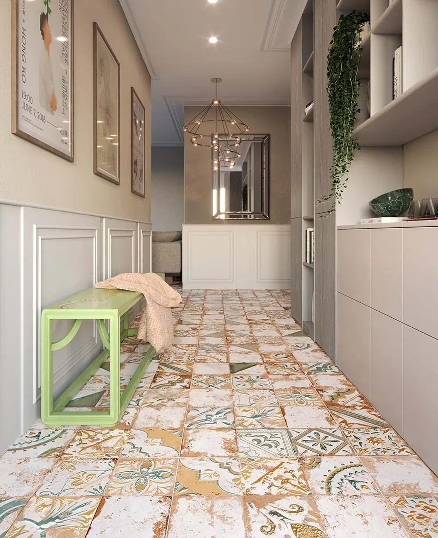 Керамогранит Memory 7 Verde Brillo 58x58